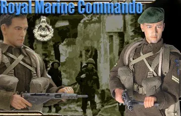 "Mark Bixby", Royal Marines Commando, Normandy 1944
