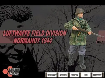 "Rudi Wendler", Luftwaffe Field Division, Normandy 1944