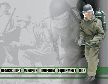 "Willi Rauch", Heer Flammenwerfer, Belorussia 1942 (Gefreiter)