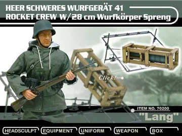 "Lang", Heer Schweres Wurfgerat 41 and Rocket Crew, Eastern Front 1943 (Obergefreiter)