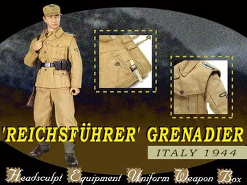 "Jurgen", Reichsfuhrer Grenadier, 1944 Italy (Schutze)
