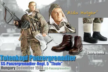 "Aldo Holger", Totenkopf Panzergrenadier, Panzergrenadier-Regiment "Thule", Hungary 1944 (Panzergrenadier)