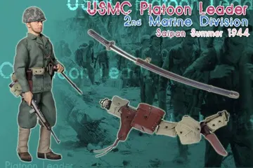 "Lt. Andy Carlson", USMC Platoon Leader, 2nd Marine Division, Saipan 1944 (1st Lieutenant)