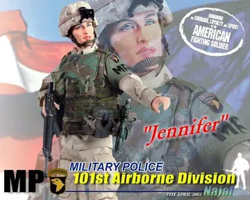 "Jennifer", Military Police, 101st Airborne Division, Najaf, 7th April 2003