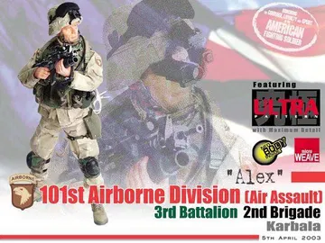 "Alex", 3rd Battalion, 2nd Brigade, 101st Airborne (Air Assault), Karbala, 5th April 2003