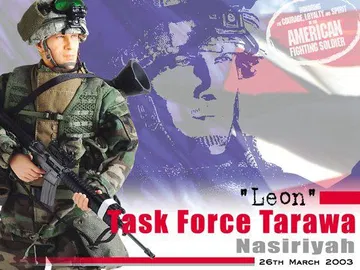 "Leon", Task Force Tarawa, Nasiriyah, 26th March 2003