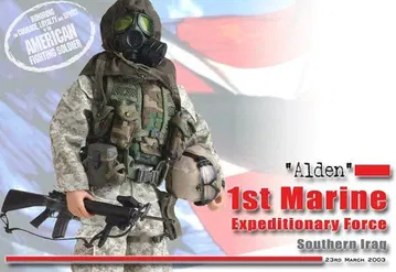 "Alden", 1st Marine Expeditonary Force, Southern Iraq, 23rd March 2003