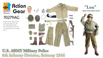 1/6 Dragon Original Action Gear for "Lou", U.S. Army Military Police, 8th Infantry Division, Brittany 1944 (Corporal) [70279AG]