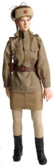 "Anna", Red Army NCO, Traffic Control Branch, Crimea 1944 (Sergeant), image 2