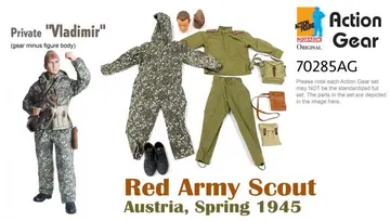 1/6 Dragon Original Action Gear for Private "Vladimir", Red Army Scout, Austria, Spring 1945 [70285AG]