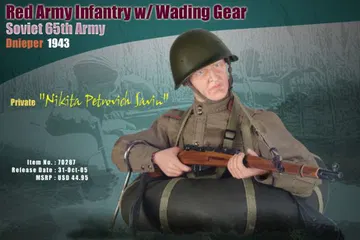 "Nikita Petrovich Savin", Red Army Infantry w/ Wading Gear, Soviet 65th Army, Dnieper 1943 (Private)