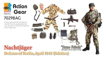 1/6 Dragon Original Action Gear for "Arno Frisch", Nachtjager, Defense of Berlin, April 1945 (Schutze) [70298AG]
