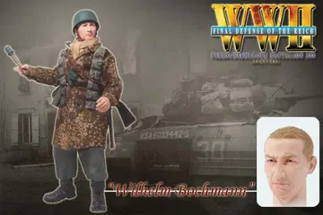 "Wilhelm Bochmann", Fallschirmjager Bataillon 500, Final Defense of the Reich, 1945 (Schutze)