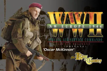 "Oscar McKinnon", Special Air Service Commando, 2nd SAS Regiment, NW Europe 1944 (Private)