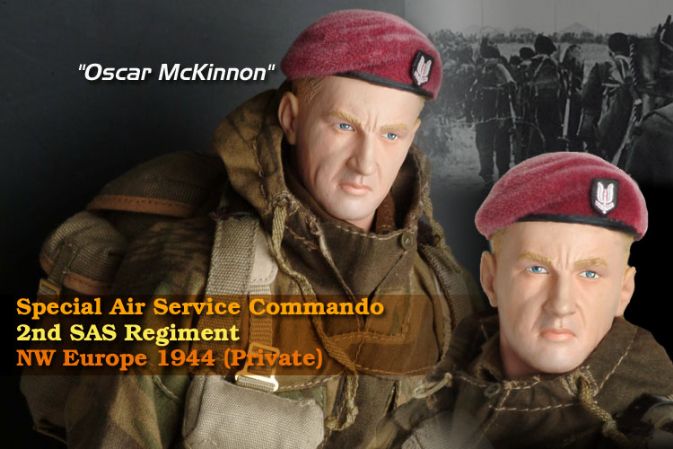 "Oscar McKinnon", Special Air Service Commando, 2nd SAS Regiment, NW Europe 1944 (Private) image 2