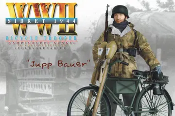 "Jupp Bauer", Bicycle Trooper, Kampfgruppe Kunkel, 26.Vorausabteilung, Sibert, December 1944