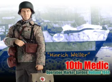 "Hinrich Weller", Frundsberg Medic, 10.Panzer-Division Sanitats, Arnhem 1944
