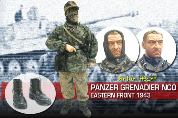 "Arthur Hecht", Panzer Grenadier NCO, Eastern Front 1943 image 2