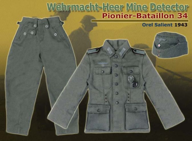 "Bengt Zillmer", Wehrmacht-Heer Mine Detector, Pionier-Batallion 34, Orel Salient 1943 (Pionier) image 2