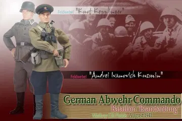 "Kurt Kepplinger a.k.a. Andrei Ivanovich Kuzman", German Abwehr Commando, Batallion "Brandenburg", Maikop Oil Field, August 1941 (Feldwebel)