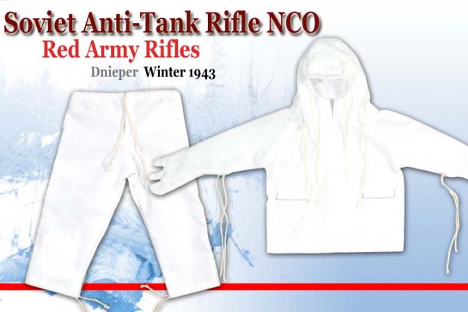 "Ilya Romanovich Mironov", Soviet Anti-Tank Rifle NCO, Red Army Rifles, Dnieper, Winter 1943 (Senior Sergeant) image 2