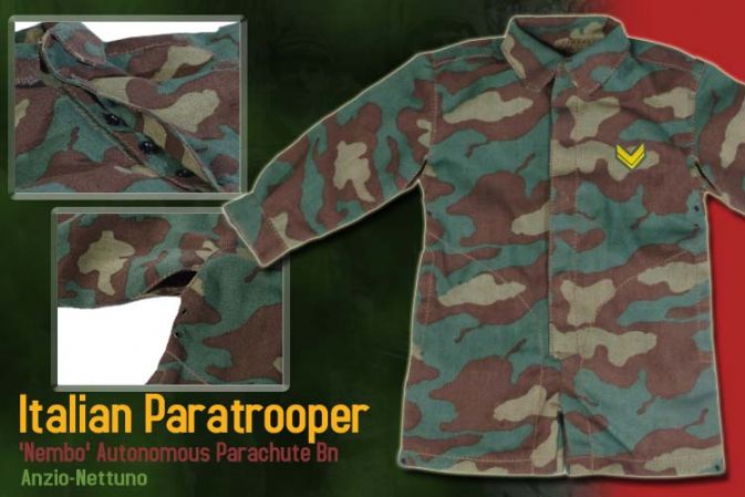 "Paolo Arnesi", Italian Paratrooper, 'Nembo' Autonomous Parachute Bn., Anzio-Nettuno 1944 (Private) image 2