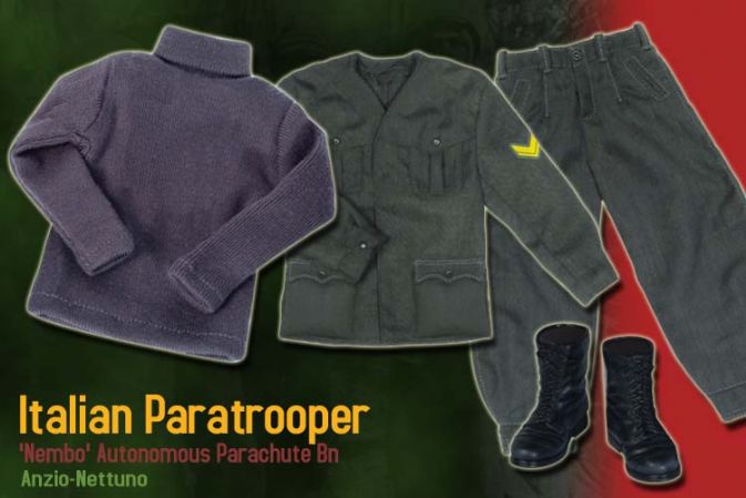 "Paolo Arnesi", Italian Paratrooper, 'Nembo' Autonomous Parachute Bn., Anzio-Nettuno 1944 (Private) image 3