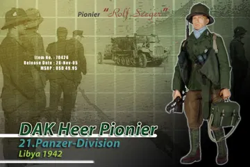 "Rolf Seeger", DAK Heer Pionier, 21.Panzer-Division, Libya 1942 (Pionier)