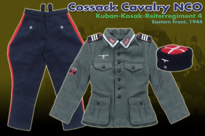 "Taras Karabanyk", Cossack Cavalry NCO, Kuban-Kosak-Reiterregiment 4, Eastern Front 1944 (Vakhmistr) image 2