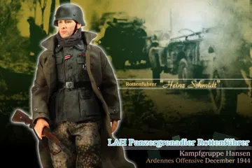 "Heinz Schmidt", LAH Panzergrenadier Rottenfuhrer, Kampfgruppe Hansen, Ardennes Offensive, December 1944 (Rottenfuhrer)