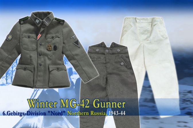 "Alder Ingomar", Winter MG42 Gunner, 6.Gebirgs-Division "Nord", Northern Russia 1943-44 (Sturmmann) image 2
