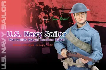 "Sam Blake", U.S. Navy Sailor ,Mariveles Naval Section Base, Bataan Peninsula 1942 (Seaman)
