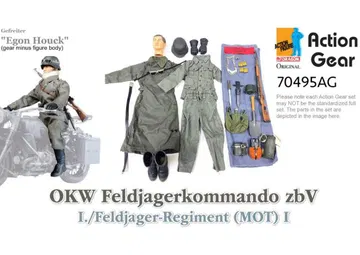 1/6 Dragon Original Action Gear for "Egon Houck", Gefreiter, OKW Feldjagerkommando zbV, I./Feldjager-Regiment (MOT) I [70495AG]