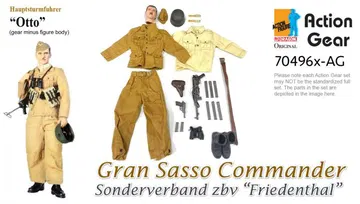1/6 Dragon Original Action Gear for Hauptsturmfuhrer "Otto", Gran Sasso Commander, Sonderverband zbv "Friedenthal" [70496x-AG]