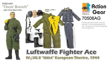 1/6 Dragon Original Action Gear for Feldwebel"Oscar Boesch", Luftwaffe Fighter Ace, IV./JG-3 "Udet" European Thertre, 1944 [70506AG]