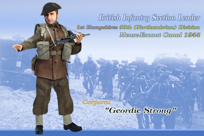 "Geordie Strong", British Infantry Section Leader, 1st Hampshires, 50th (Northumberland) Division, Meuse-Escaut Canal 1944 (Corporal) image 1