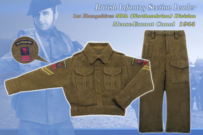 "Geordie Strong", British Infantry Section Leader, 1st Hampshires, 50th (Northumberland) Division, Meuse-Escaut Canal 1944 (Corporal) image 2
