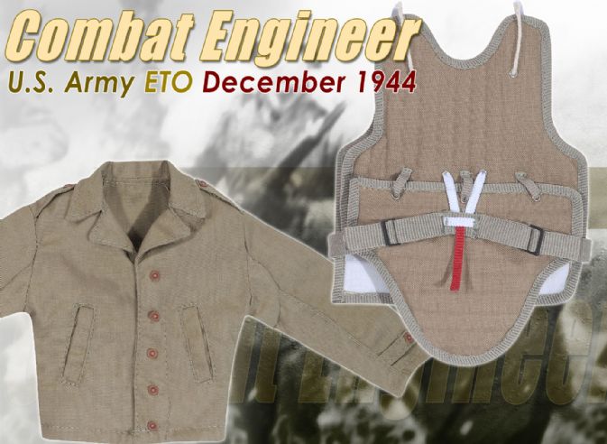 "Bryan Gilkinson", U.S. Army Combat Engineer , ETO, December 1944 (Sergeant) image 3