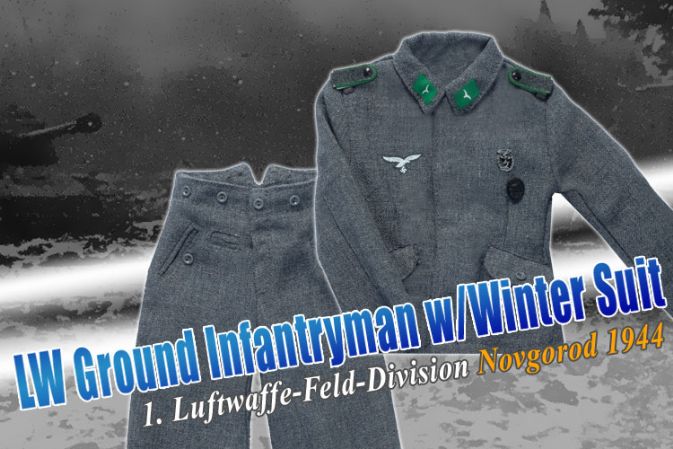 "Karl Grevstad", Luftwaffe Ground Infantryman w/Winter Suit, 1.Luftwaffe-Field-Division, Novgorod 1944 (Jager) image 2