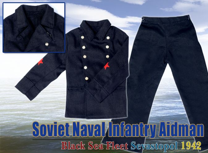 "Lev Vassilievich Pavlov", Soviet Naval Infantry Aidman, Black Sea Fleet, Sevastopol 1942 (Sanitarniy) image 3