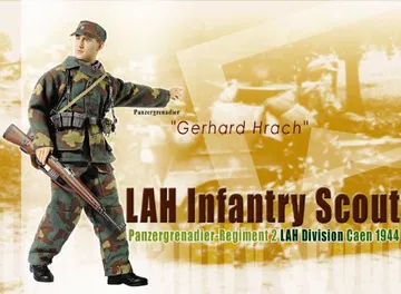 "Gerhard Hrach", LAH Infantry Scout, Panzergrenadier-Regiment 2, LAH Division, Caen 1944 (Panzergreandier)