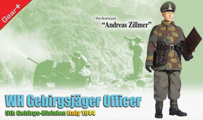 "Anders Zillmer", WH Gebirgsjager Officer, 5.Gebirgs-Division, Italy 1944 (Unterfeldwebel) image 1