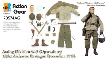 1/6 Dragon Original Action Gear for Colonel "Charles Kit Carson" Acting Division G-3 (Operations) 101st Airborne Bastogne December 1944 [70574AG]