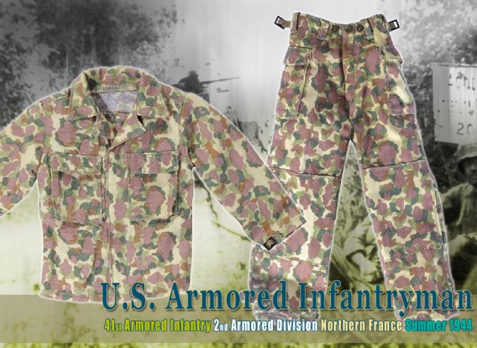 "Hap Daley", U.S. Armored Infantryman, 41st Armored Infantry, 2nd Armored Division, Northern France 1944 (Private) image 3
