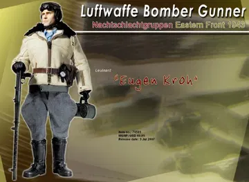 "Eugen Kroh", Luftwaffe Bomber Gunner, Nachtschlachtgruppen, Eastern Front 1943 (Leutnant)