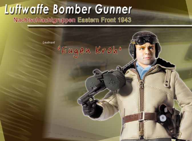 "Eugen Kroh", Luftwaffe Bomber Gunner, Nachtschlachtgruppen, Eastern Front 1943 (Leutnant) image 2