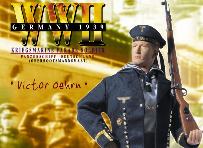 "Victor Oehrn", Kriegsmarine Parade Soldier, Panzerschiff 'Deutschland', Germany 1939 (Oberbootsmannsmaat) image 2