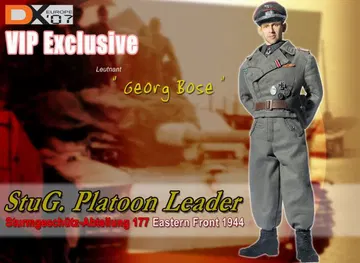 "Georg Bose", StuG Platoon Leader, Sturmgeschutz Abteilung 177, Eastern Front 1944 (Leutnant)