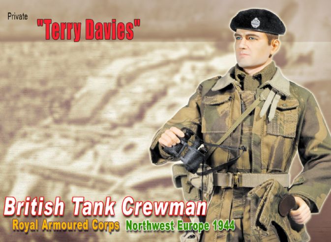 "Terry Davies", British Tank Crewman, Royal Armoured Corps, Northwest Europe 1944 (Private) image 2