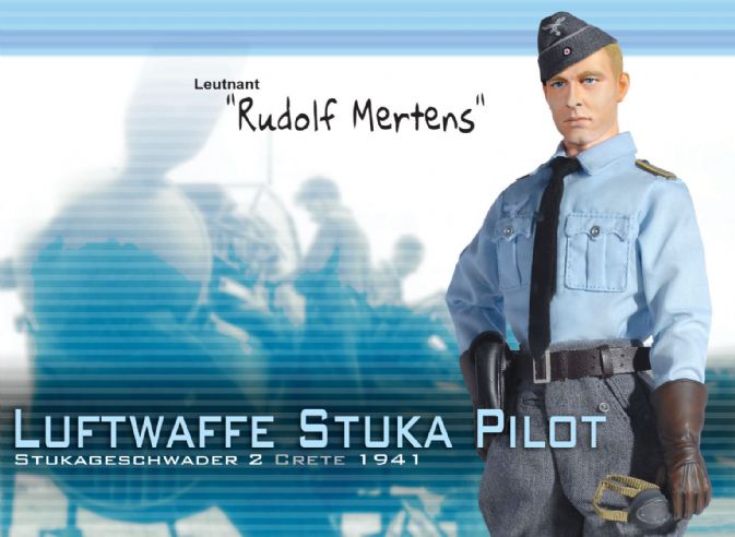 "Rudolf Mertens", Luftwaffe Stuka Pilot, Stukageschwader 2, Crete 1941 (Leutnant) image 2